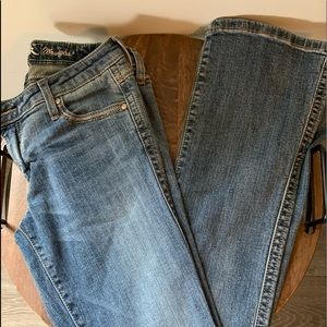 Wrangler Rock 47 low rise boot cut jeans
